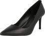 Michael Kors Zwarte Leren Alina Pump met Stiletto Hak Black Dames - Thumbnail 5