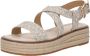 Michael Kors Michael Kords Lynn dames espadrille Beige multi - Thumbnail 2