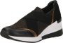 Michael Kors Dames Instappers & Ballerina's Geena Slip On Trainer Black Zwart - Thumbnail 1