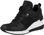 Michael Kors Georgie Trainer Dames Sneakers Hoog Zwart - Thumbnail 4