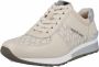 Michael Kors Allie sneaker van leer met metallic details - Thumbnail 3