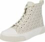 Michael Kors Gertie High Top Vanilla Dames Sneakers Beige - Thumbnail 3