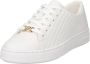 Michael Kors Allie Stride sneaker van canvas met leren details - Thumbnail 4