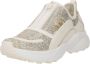 Michael Kors Alzano Stijlvolle Sneakers voor Vrouwen Beige Dames - Thumbnail 2