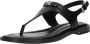 Michael Kors Mandy Thong Sandal Sandalen Dames Zwart - Thumbnail 2