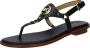 Michael Kors Zwarte String Sandalen voor Vrouwen Black Dames - Thumbnail 4