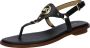 Michael Kors Zwarte String Sandalen voor Vrouwen Black Dames - Thumbnail 2