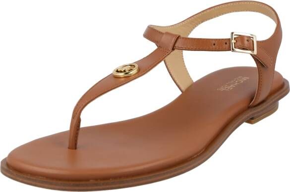 Michael Kors Plate Thong Dames Sandalen Bruin - Foto 4