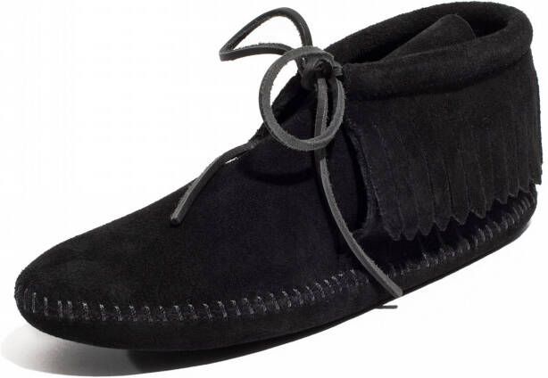Minnetonka Veterschoen zwart