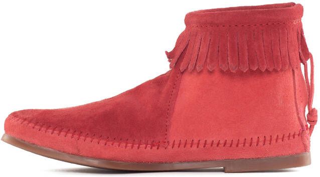 Minnetonka Enkellaarsjes 'Back Zip'