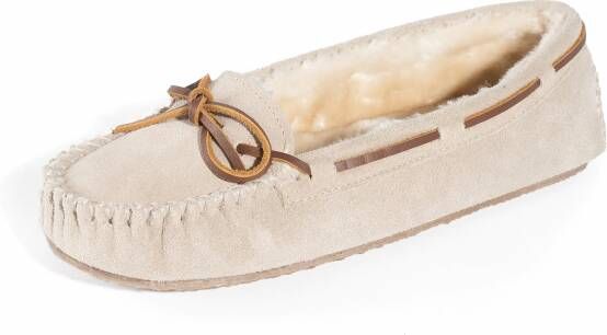 Minnetonka Huisschoenen 'Cally' beige lichtbruin