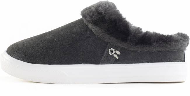 Minnetonka Huisschoenen 'Windy' donkergrijs