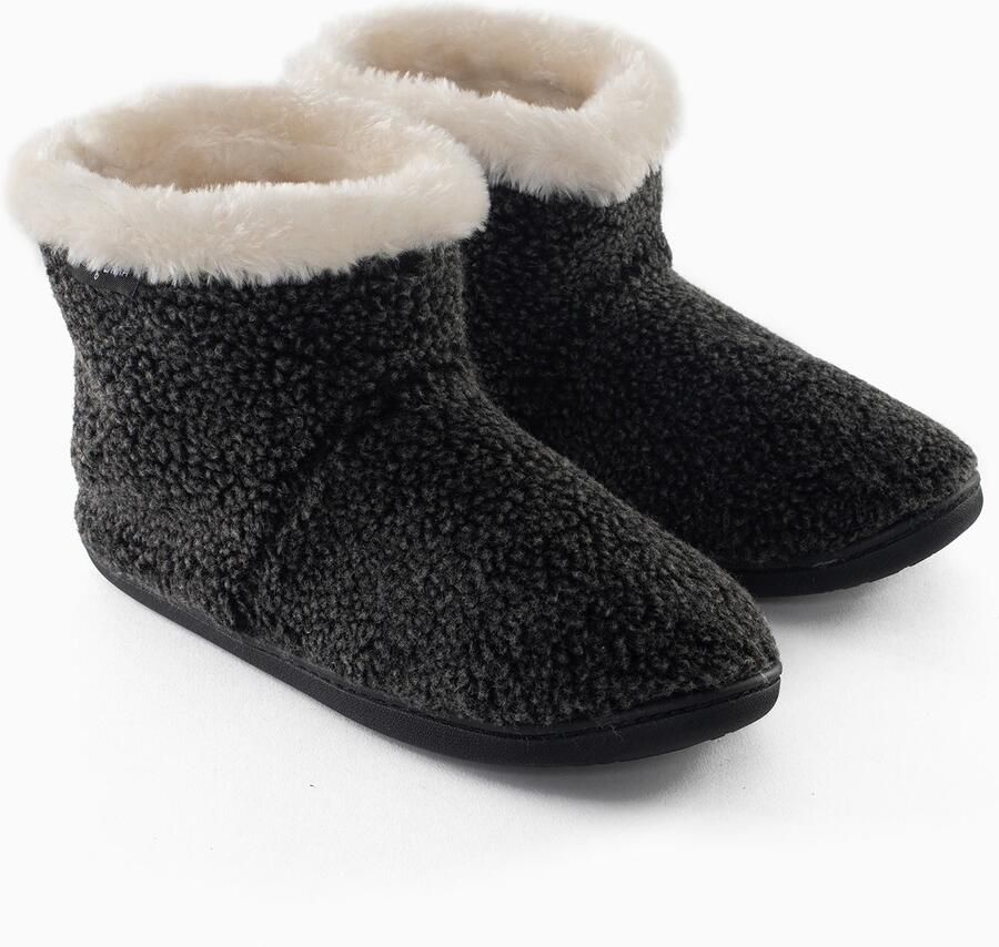 Minnetonka Boots 'Betty' donkergrijs - Foto 2