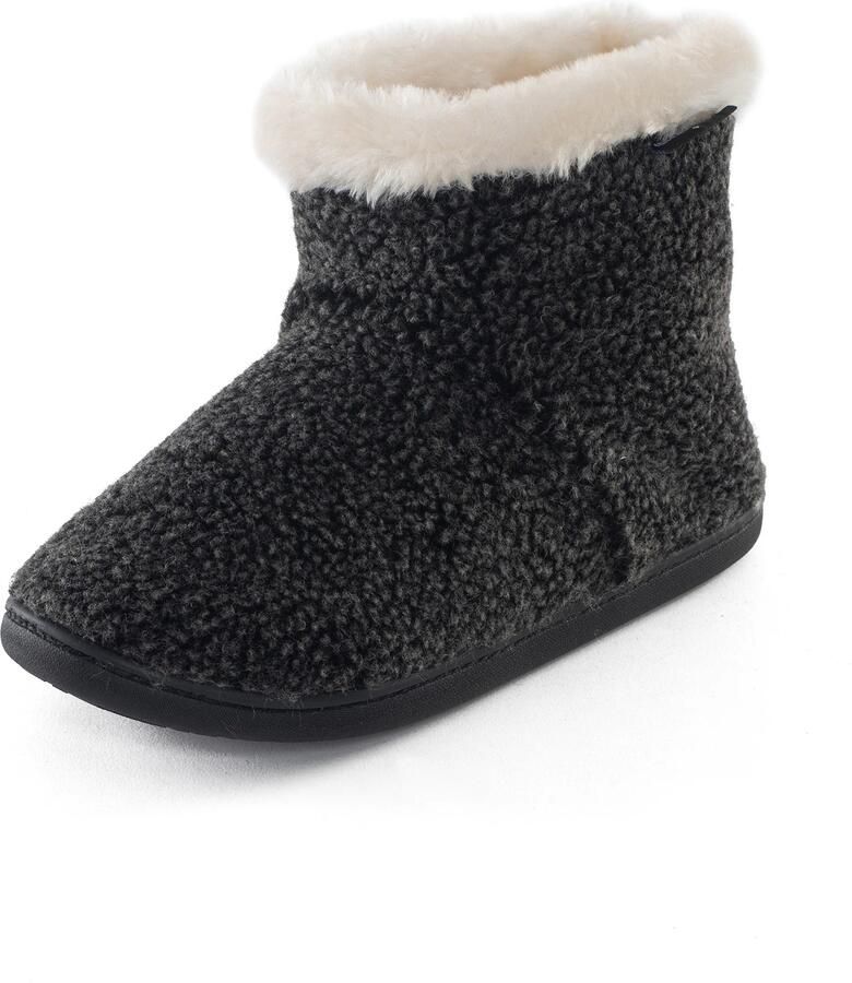 Minnetonka Boots 'Betty' donkergrijs - Foto 3
