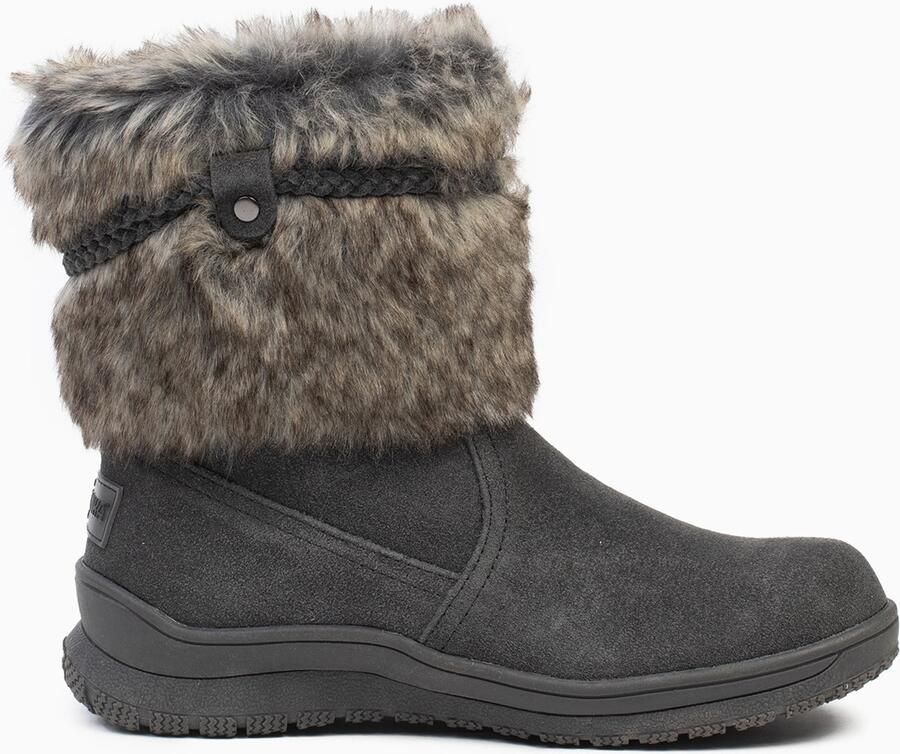 Minnetonka Boots 'Everett' beige donkergrijs - Foto 3