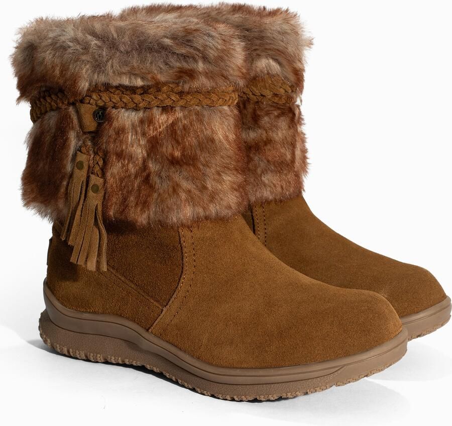 Minnetonka Boots 'EVERETT' bruin - Foto 3