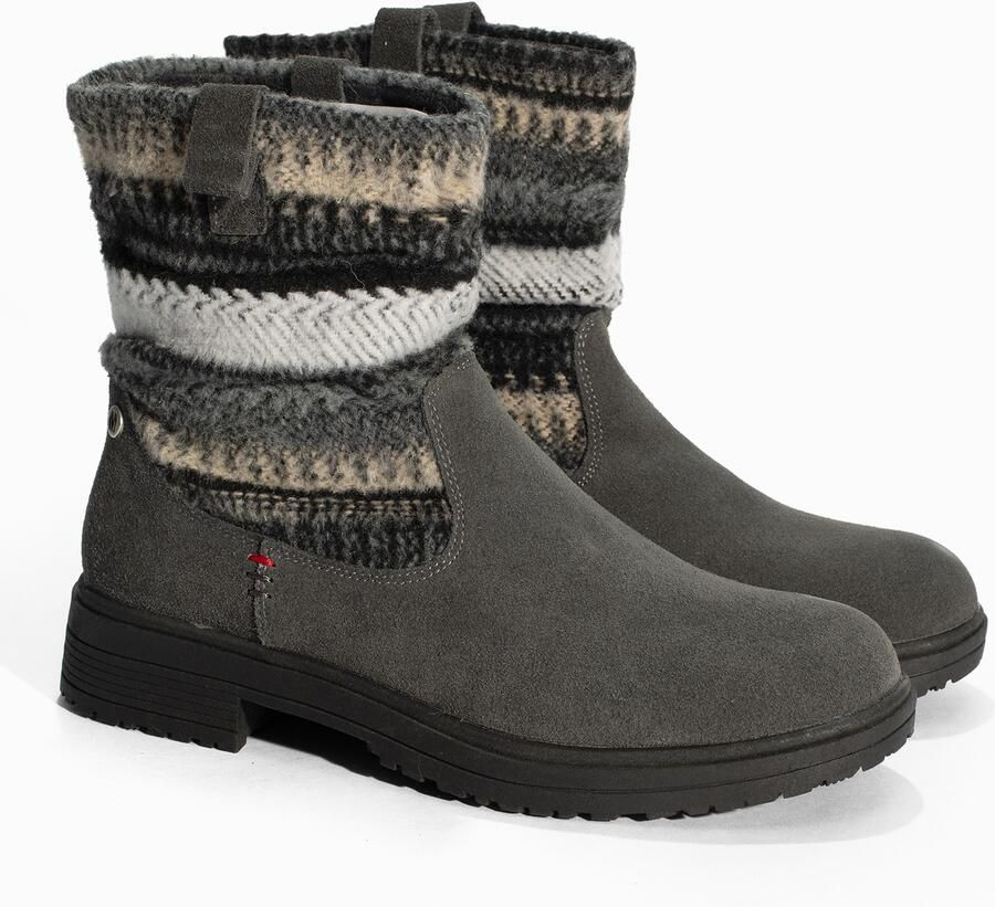 Minnetonka Boots 'Joli' beige grijs zwart - Foto 2