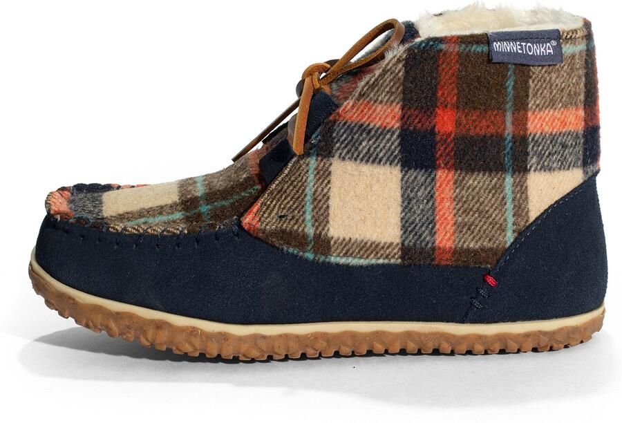 Minnetonka Boots 'Torrey' beige navy rood