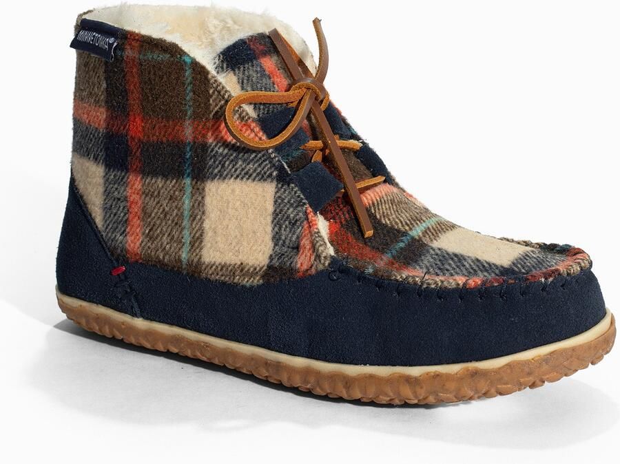 Minnetonka Boots 'Torrey' beige navy rood - Foto 2