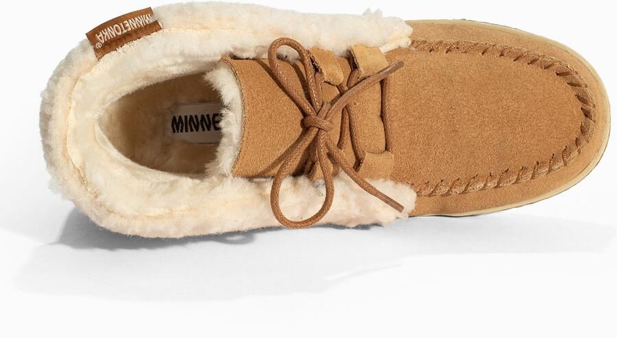 Minnetonka Boots 'Torrey' bruin wit - Foto 5