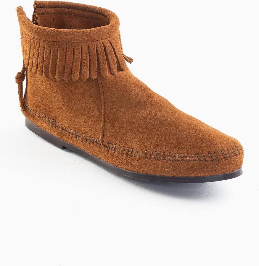 Minnetonka Enkellaarsjes bruin - Foto 2