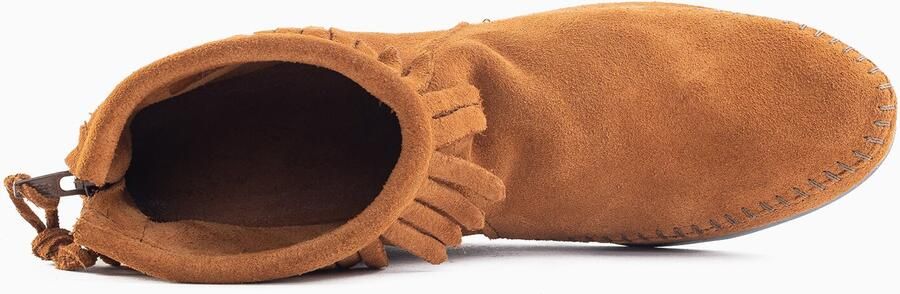 Minnetonka Enkellaarsjes bruin - Foto 5