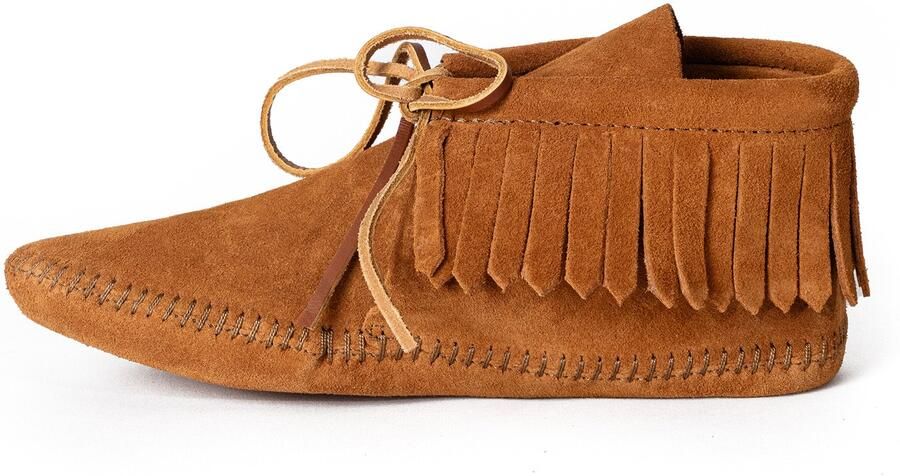 Minnetonka Enkellaarsjes 'Classic' cognac