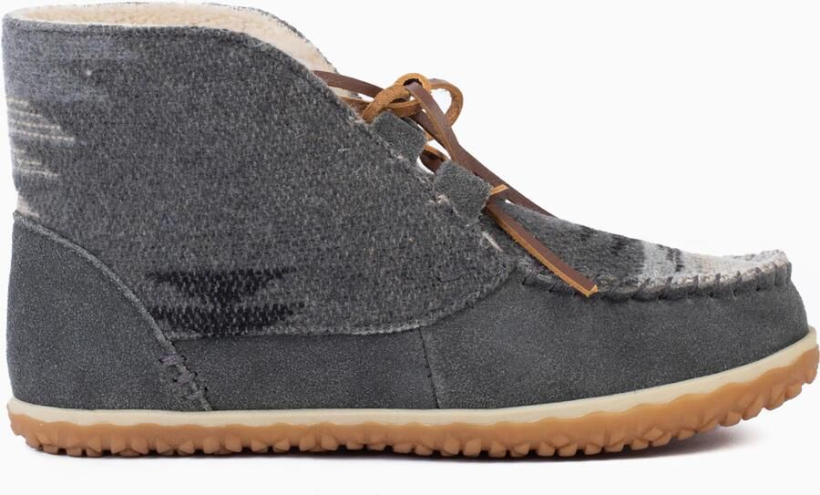 Minnetonka Enkellaarsjes 'Torrey' beige grijs - Foto 5