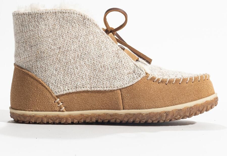 Minnetonka Enkellaarsjes 'Torrey' beige lichtbruin - Foto 5