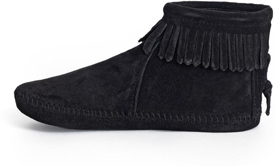 Minnetonka Enkellaarsjes zwart