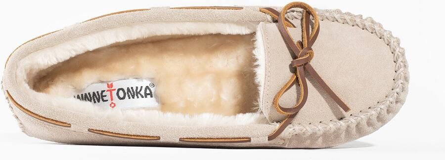 Minnetonka Huisschoenen 'Cally' beige lichtbruin - Foto 3