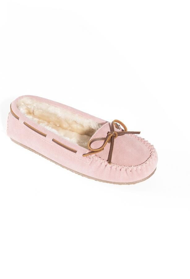 Minnetonka Huisschoenen 'Cally' brons pink - Foto 3