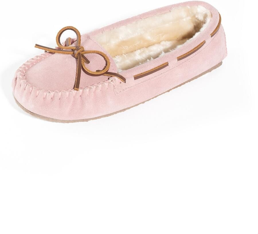 Minnetonka Huisschoenen 'Cally' brons pink - Foto 2