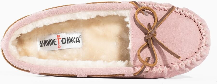Minnetonka Huisschoenen 'Cally' brons pink - Foto 5