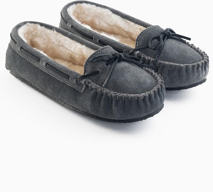 Minnetonka Huisschoenen 'Cally' donkergrijs - Foto 2
