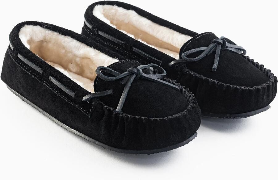 Minnetonka Huisschoenen 'Cally' zwart - Foto 3