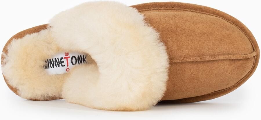 Minnetonka Huisschoenen crème lichtbruin - Foto 5