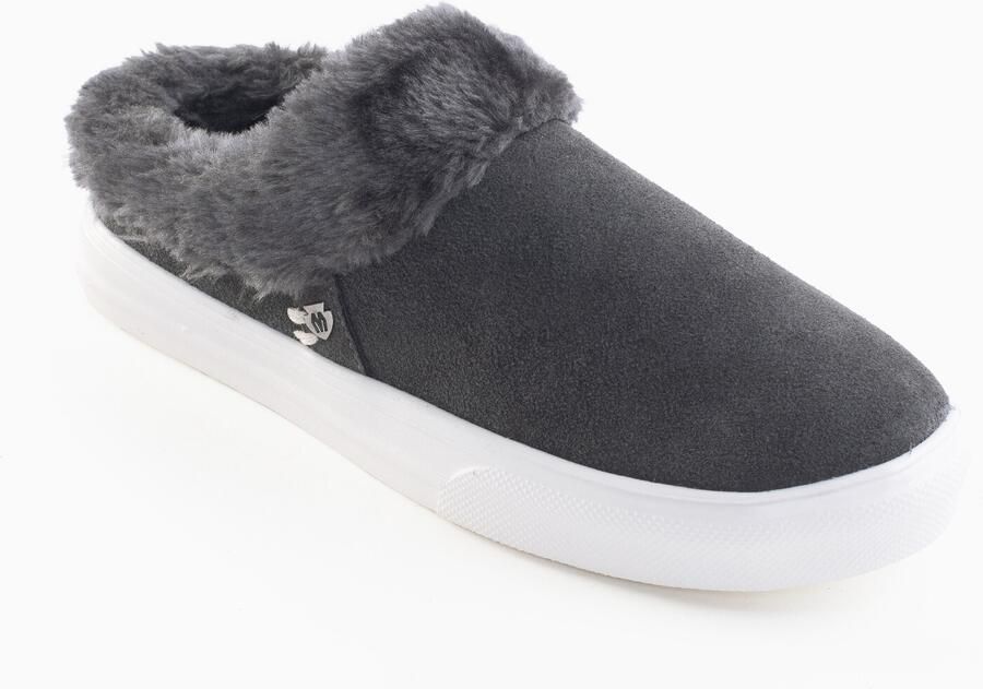 Minnetonka Huisschoenen 'Windy' donkergrijs - Foto 2