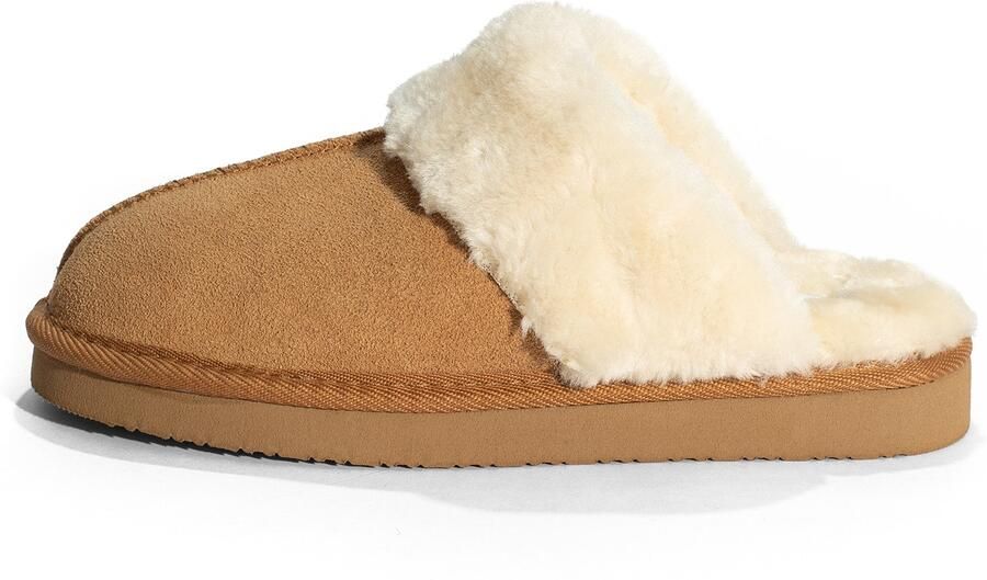 Minnetonka Instappers 'Chesney' bruin wit