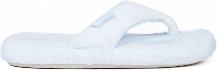 Minnetonka Instappers 'Terry Cloth Olivia' lichtblauw - Foto 5
