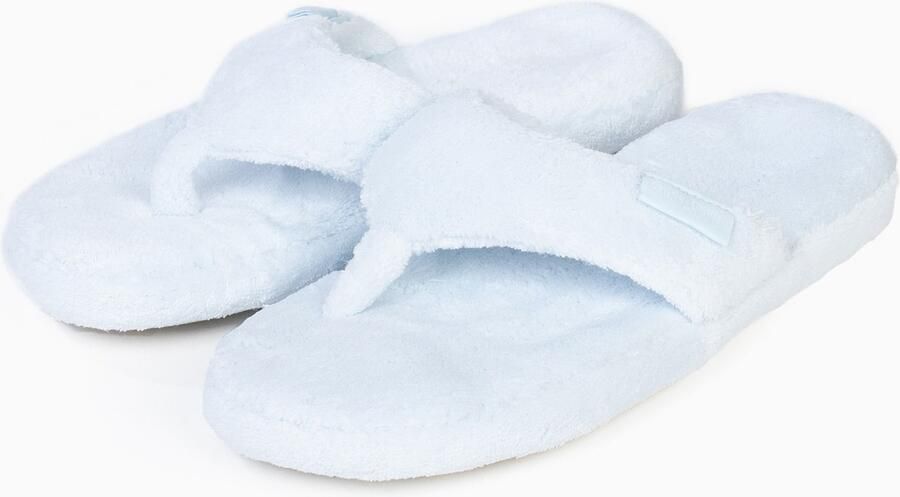 Minnetonka Instappers 'Terry Cloth Olivia' lichtblauw - Foto 3