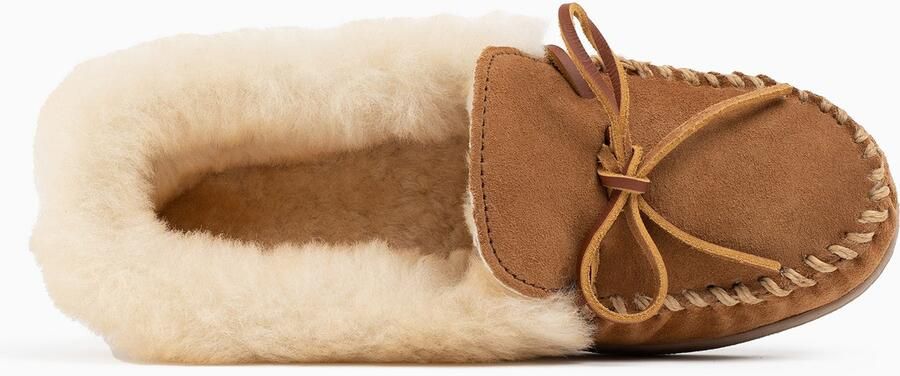 Minnetonka Mocassins 'Alpinsheepskin' koper - Foto 5