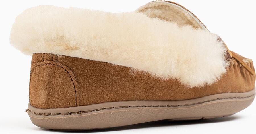 Minnetonka Mocassins 'Alpinsheepskin' koper - Foto 4