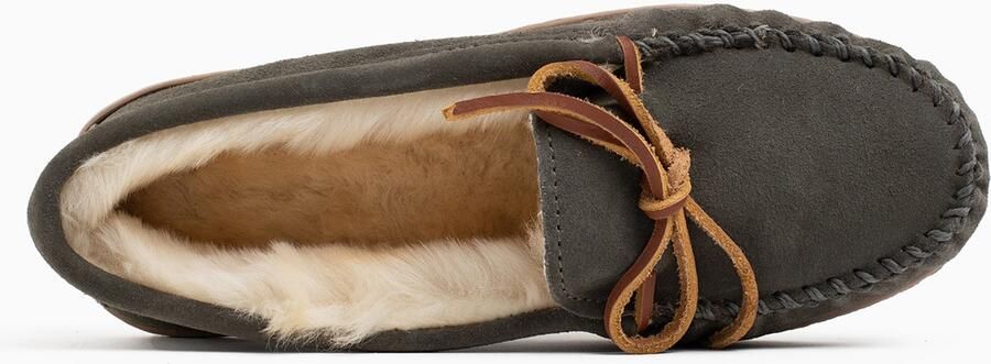 Minnetonka Mocassins bruin grijs - Foto 4