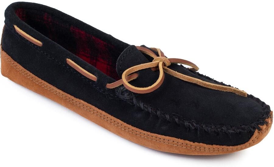 Minnetonka Mocassins bruin zwart - Foto 4