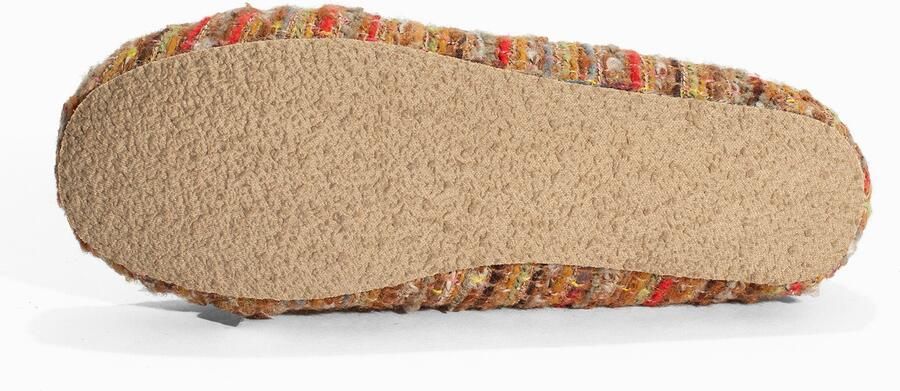 Minnetonka Mocassins 'Cally' pueblo taupe lichtgroen rood - Foto 5
