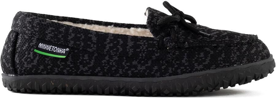 Minnetonka Mocassins 'Eco Oak' donkergrijs groen zwart wit - Foto 3