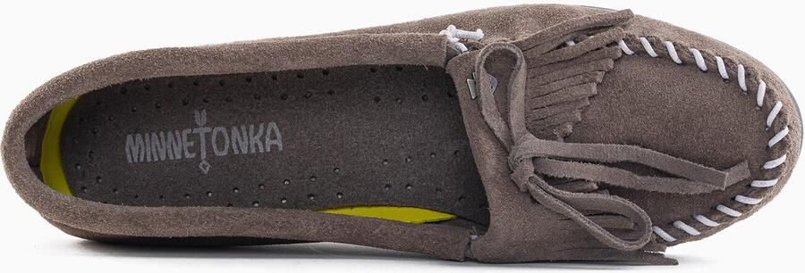 Minnetonka Mocassins 'Kilty plus' grijs wit - Foto 6