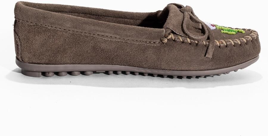Minnetonka Mocassins 'Kilty Tread' grijs - Foto 4