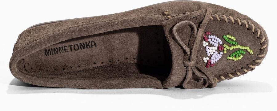 Minnetonka Mocassins 'Kilty Tread' grijs - Foto 5